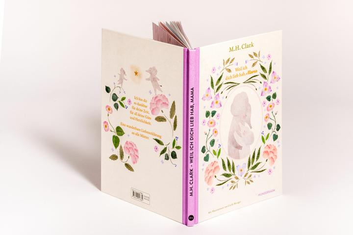 Actual product image Weil ich dich lieb hab, Mama (German, M. H. Clark, 2025)