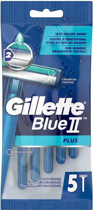 Gillette Einweg Rasierer Blue II Plus 5er