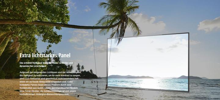 Actual product image Panasonic Tx-50cxw704 (50", LED, 4K)