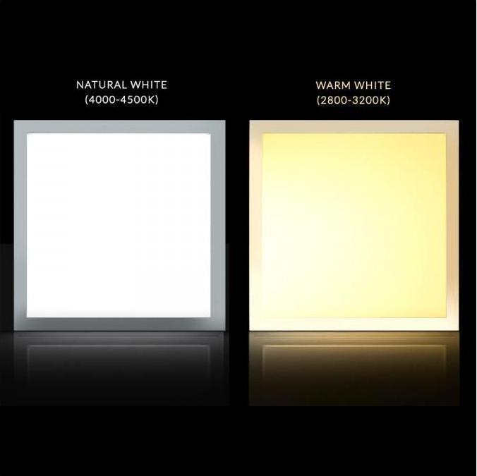 Image du produit Maclean Panneau LED suffixe fin 40W, 3200lm blanc chaud (3000K) Energy MCE540 WW 595x595x8mm (3200 lm)