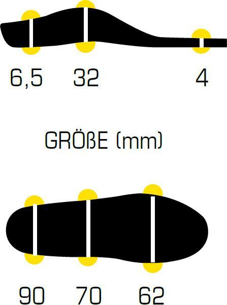 Actual product image Sidas Nordic 3D insole