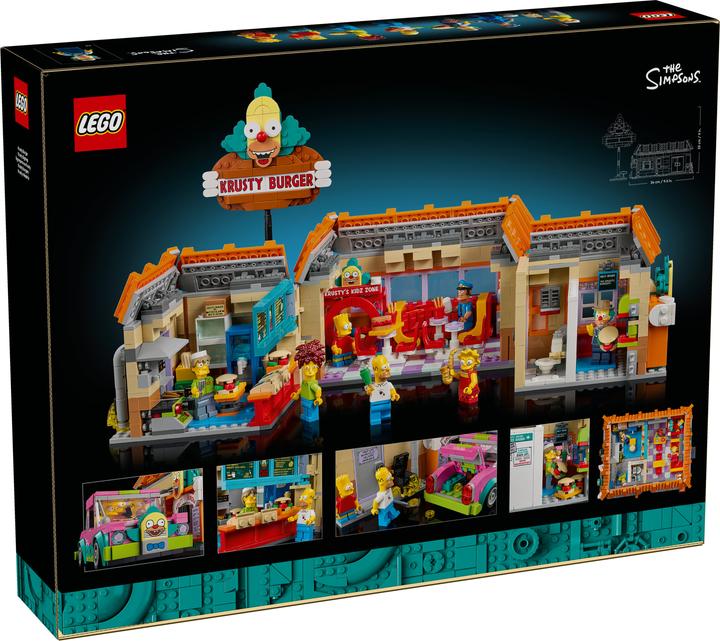 Actual product image LEGO 10352 The Simpsons: Krusty Burger (10352, LEGO Icons)