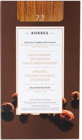Image du produit Korres Colorant pour cheveux à l'huile d'argan (N° 7.7 - Moka)