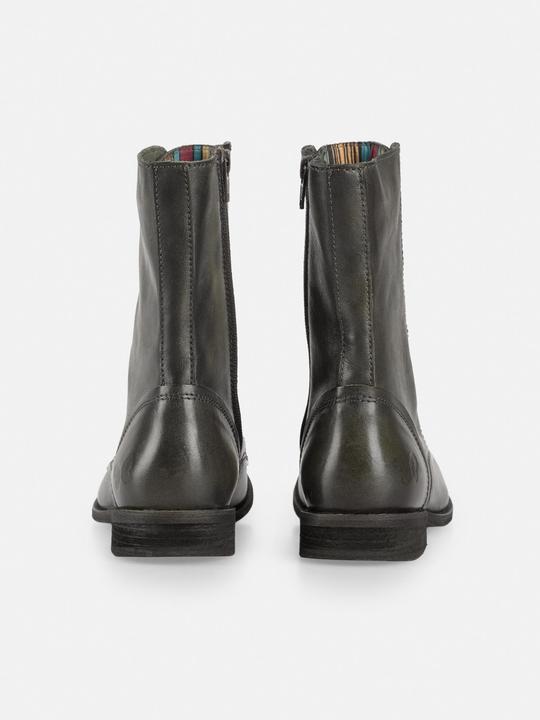 Actual product image Felmini Wide Fit W103 lace-up boot made of genuine leather, with inner zip and low heel. (40)