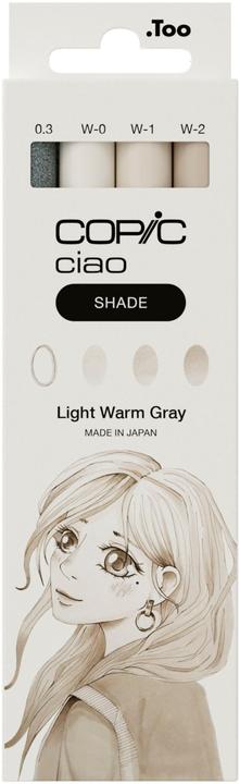 Image du produit Copic CIAO - Kit de marqueurs (Gris, 0.30 mm, 4 x)