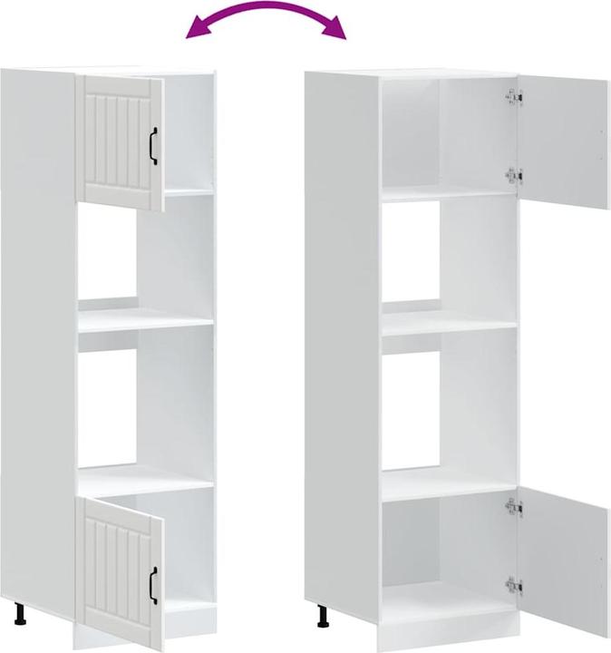 Actual product image VidaXL Madlene (60 x 57 x 207 cm)