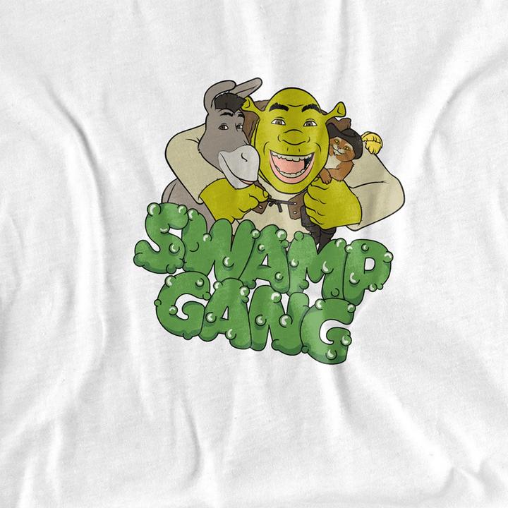 Immagine prodotto Shrek Maglietta Ragazzi Swamp Gang (104)