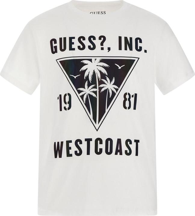 Guess t-hirt gue iridecent palm (S)
