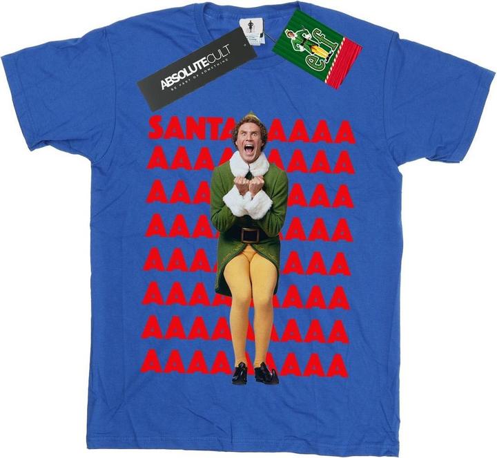 Elf Buddy Santa Scream TShirt Mädchen