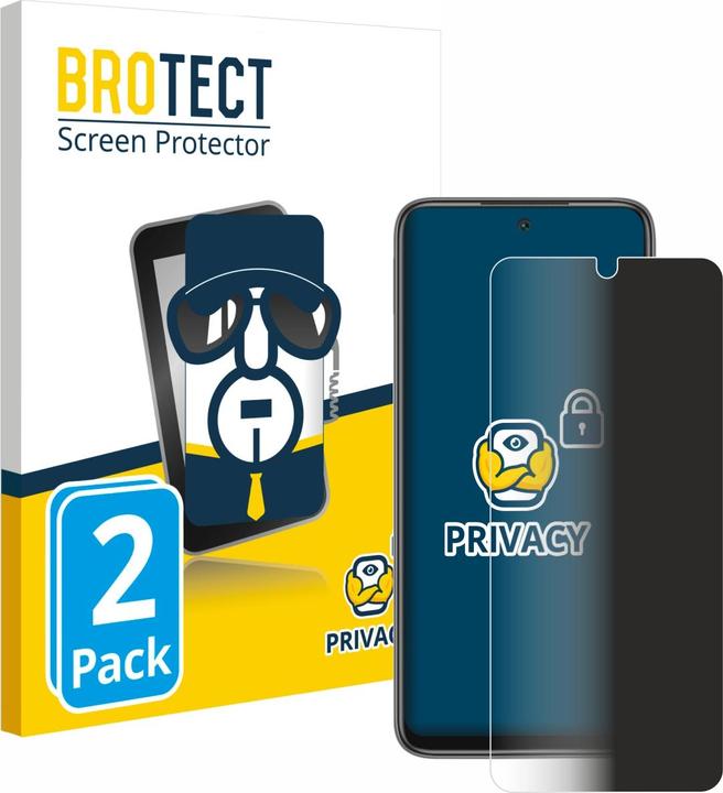 Actual product image BROTECT Privacy Protector (2 Piece, Xiaomi Redmi 10)
