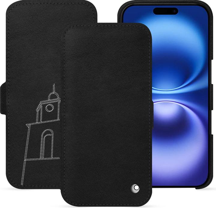 Produktbild Noreve Lederschutzhülle horizontal (Apple iPhone 16)