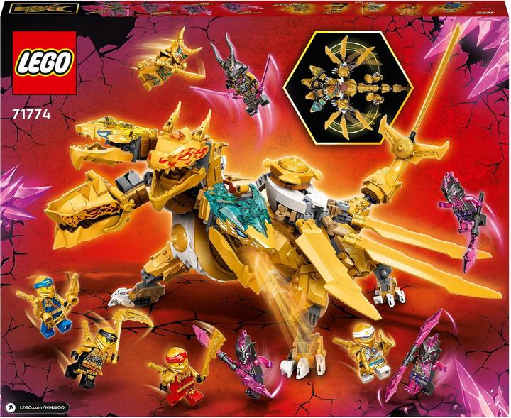 Actual product image LEGO Lloyd's ultra gold dragon (71774, LEGO Ninjago)