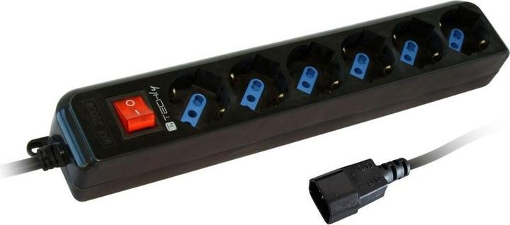 Productafbeelding Techly 300415 UPS-stekkerdoos met (6 x, CEE 7/3, 1.50 m)