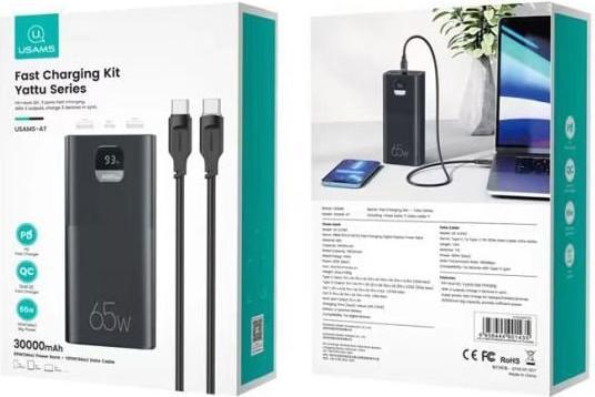 Produktbild Usams Yattu Series (30000 mAh, 65 W, 111 Wh)