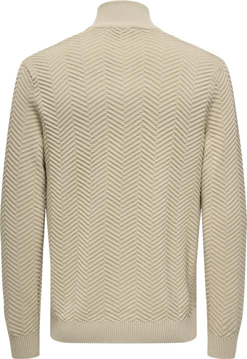 Immagine prodotto Only & Sons Onsmace Reg 12 Herringbon Half Zip Knit (XXL)