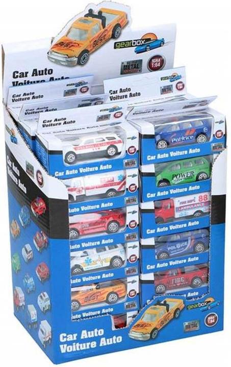Actual product image Gearbox Car die-cast 12 assorted