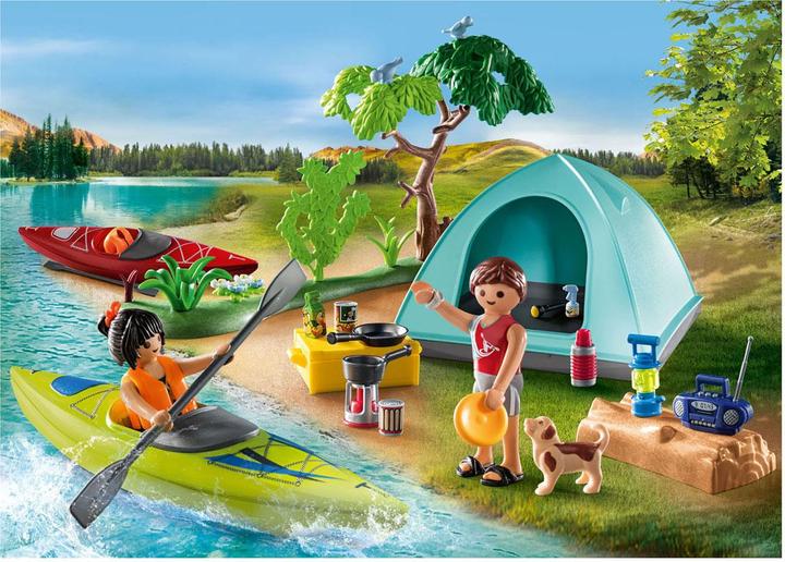 Produktbild Playmobil Zelten (71425, Playmobil Family Fun)