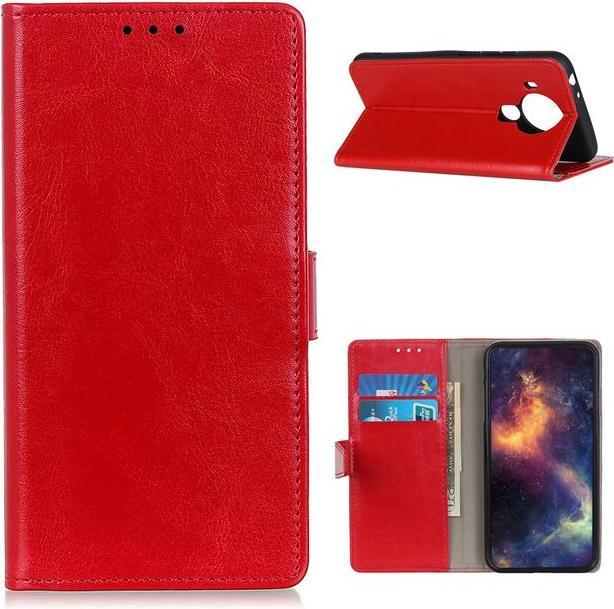 Actual product image MU Classic Crazy Horse Leather Bookcover Series (Nokia 5.4)
