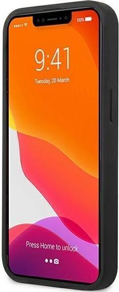 Immagine prodotto Mercedes MEHCP13MMBLBK Custodia rigida per iPhone 13 6,1" in pelle con logo in metallo (Apple iPhone 13)