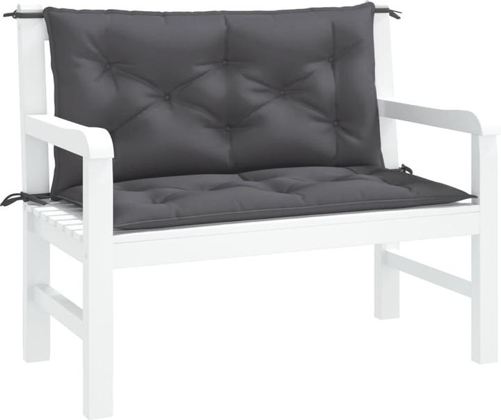 Produktbild VidaXL Gartenbank-Auflagen 2 Stk. O x ford-Gewebe (100 x 50 x 7 cm)