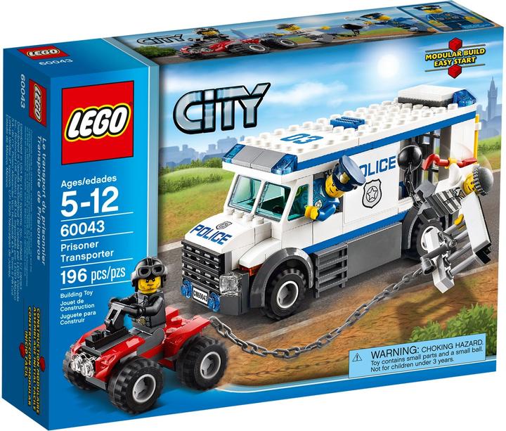 Produktbild LEGO Flucht aus dem Gefangenen-Transporter (60043, LEGO City)