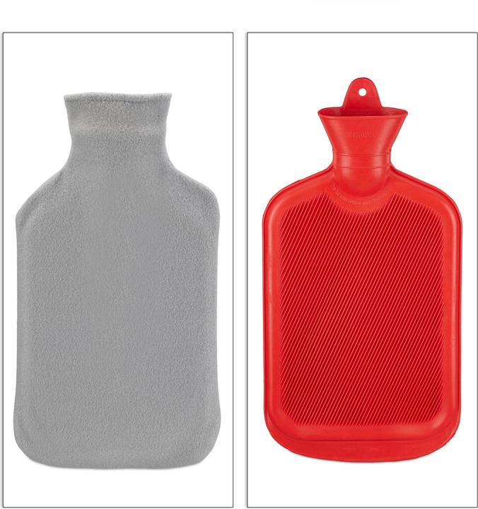 Actual product image Relaxdays Hot water bottle (2 l)