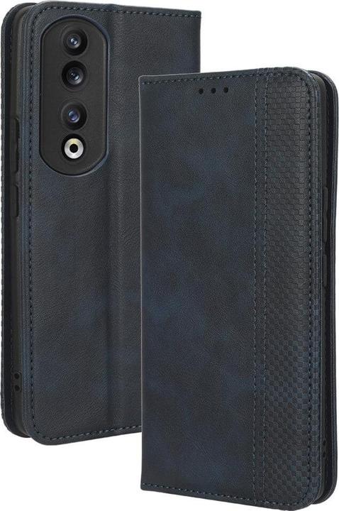 Immagine prodotto Cover-Discount Honor 90 - Custodia Stand Flip Cover blu (Honor 90)