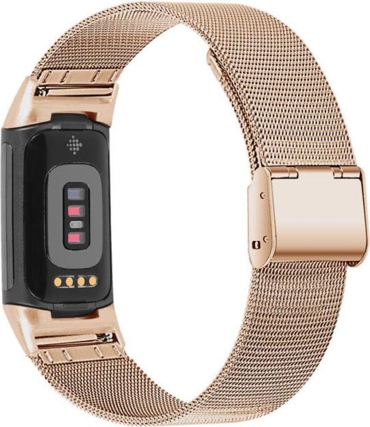 Produktbild PhoneLook Milanaise-Armband aus Stahl in (Grösse S) Vintage gold (Aluminium)