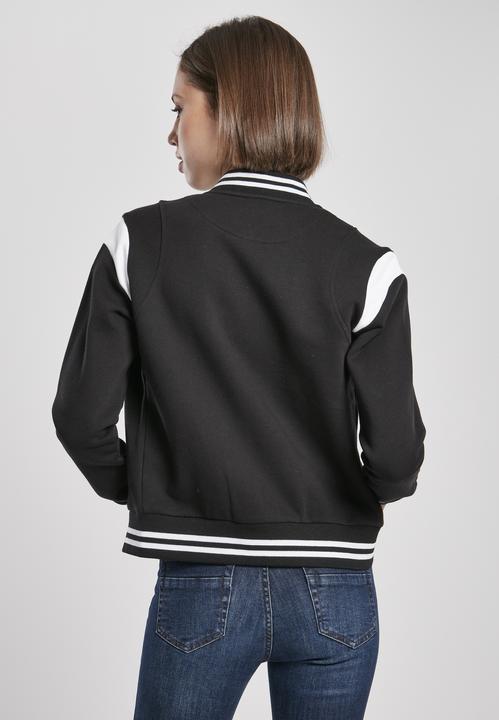 Immagine prodotto Urban Classics Giacca di felpa College con inserto organico da donna (XS)