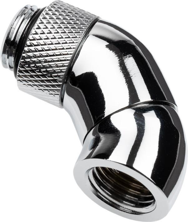 Produktbild Alphacool Eiszapfen Winkeladapter Doppel-45° drehbar G1/4 AG auf G1/4 IG