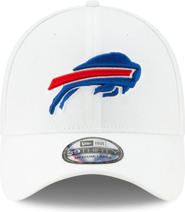 Produktbild New Era 39Thirty Stretch Cap - NFL Buffalo Bills weiss - M/L (M, L)