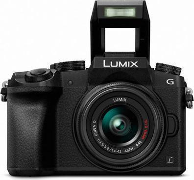 Actual product image Panasonic DMC-G70KAEGK Lumix G (14 - 42 mm, 16 Mpx, Micro Four Thirds)