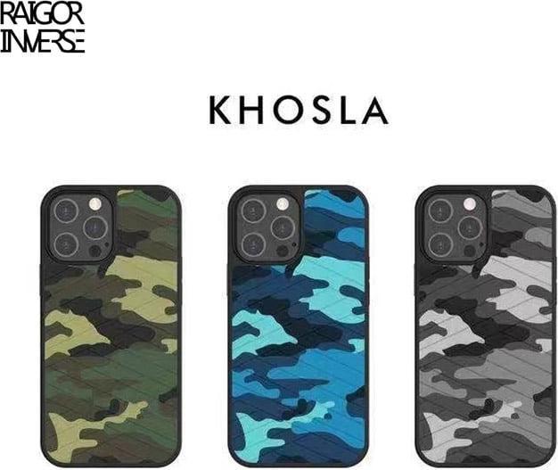 Actual product image Raigor Inverse iPhone 13 Pro - KHOSLA Series Case Grau (Apple iPhone 13 Pro)