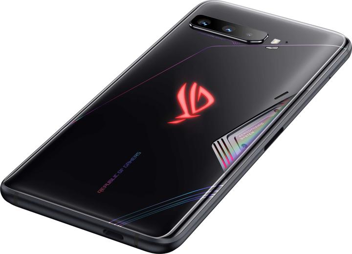 Produktbild ASUS ROG Phone 3 (16GB) (512 GB, Black, 6.59", Dual SIM, 64 Mpx, 5G)