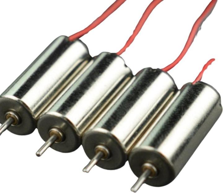 Actual product image DFRobot 6x14mm Coreless Micro Motor 4pcs.