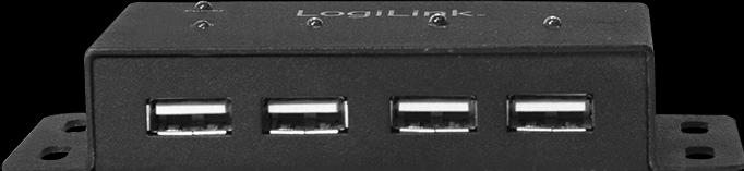 Actual product image LogiLink UA0141A (USB-A, 4 Ports)