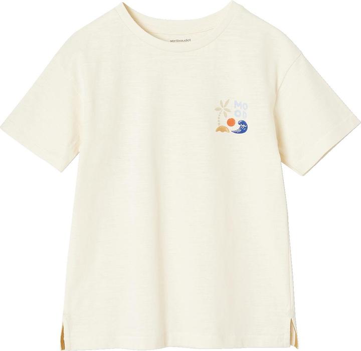 Image du produit Vertbaudet Jungen T-Shirt mit XL-Print hinten und Recycling-Baumwolle (158)