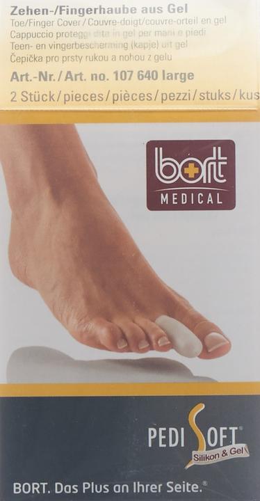 Produktbild Bort Medical Pedi Soft Zehen Finerhaube L (Zehentrenner)