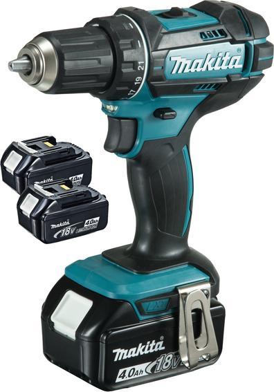 Image du produit Makita DDF482RM3J 18V Li-Ion accu boor-/schroefmachine set (3x 4.0Ah accu) in Mbox (Fonctionnement sur batterie)