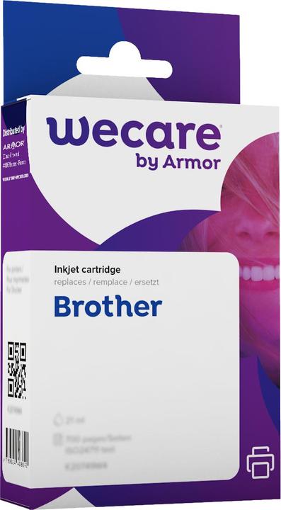 Produktbild Wecare Tinte rebuilt BK LC-223BKWE zu Brother MFC-J5620DW 12ml (BK)
