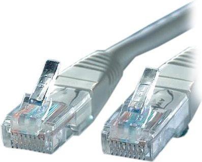Produktbild Secomp ROLINE Patch Cable UTP, RJ45-RJ45 grey (U/UTP, CAT5e, 15 m)