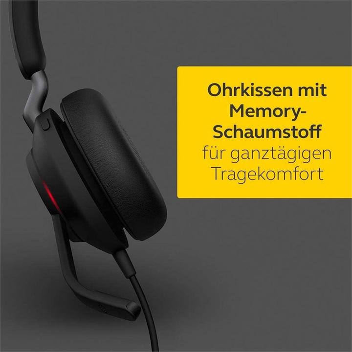 Actual product image Jabra Evolve2 40 SE MS Mono NC (USB-A) (Cable, USB-A)