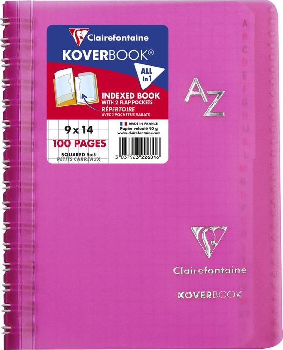 Produktbild Clairefontaine Koverbook (9 x 14 cm, Kariert, Harter Einband)