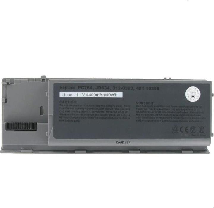Produktbild Dell Akku Latitude D620, D630, Precision M2300 (6 Zellen, 4400 mAh)