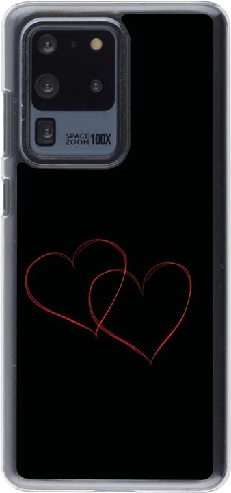Actual product image PhoneLook Cover transparent Valentine 2023 attached heart (Samsung Galaxy S20 Ultra)