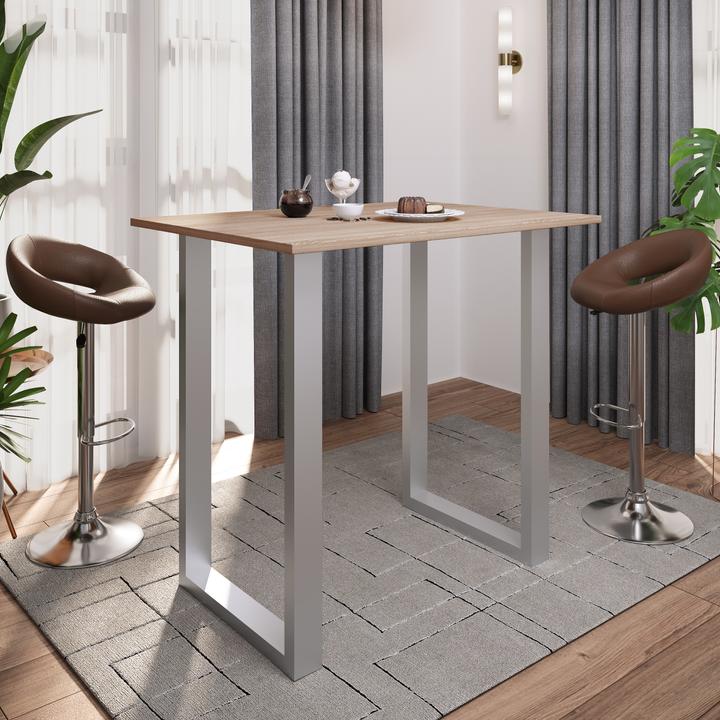 Produktbild VCM Holz Bartisch Stehtisch Xona 110x80 (110 x 80 x 102 cm)