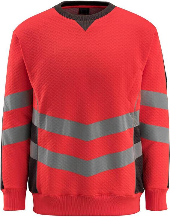 Actual product image Mascot unisex high-visibility long-sleeved shirt Wigton red size XL (3XL)