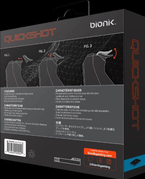 Actual product image Bionik Quickshot (PS4)