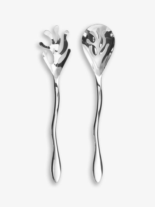 Image du produit Alessi Couverts à salade MEDITERRANEO argenté (Serveurs à salade)