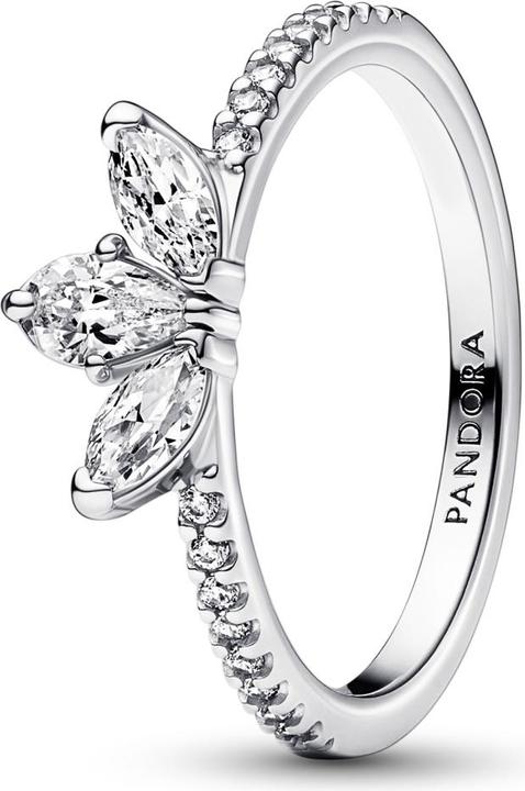 Pandora Ring Sparkling Herbarium Cluster